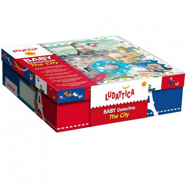 Продукт Lisciani Ludattica Детектив Град - Пъзел 108 части - 0 - BG Hlapeta